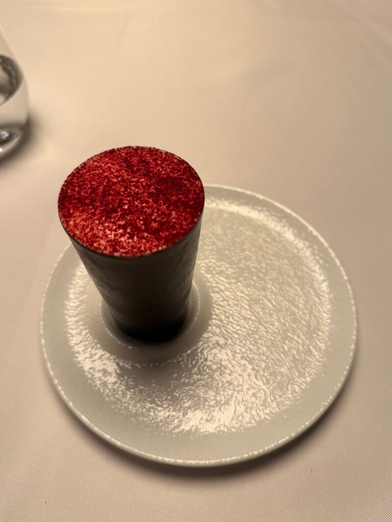 チョコレートの筒のプレデセール